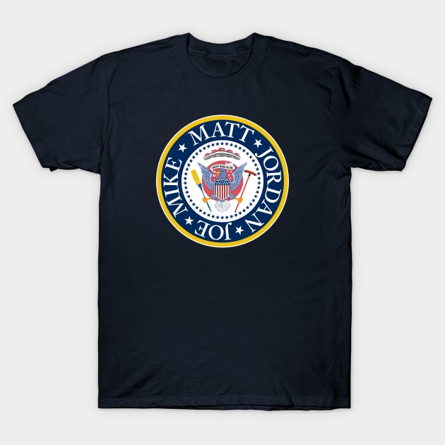 Curling Team Gallegos T-Shirt by JP